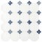 Msi Azula Floret 12 In. X 12 In. X 10Mm Polished Marble Mesh-Mounted Mosaic Tile, 10PK ZOR-MD-0265 - alternate 5